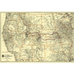 Union Pacific Railway - Colton 1882