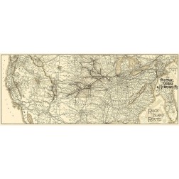 Chicago, Kansas and Nebraska Railroad 1888