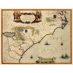 Southeast United States - Blaeu 1640