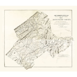 Botetourt County Virginia - Randolph 1864 