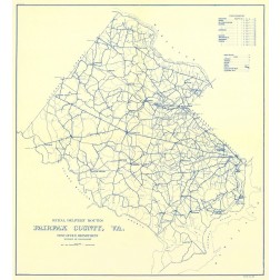 Fairfax County Rural Delivery Routes - USPS 1912