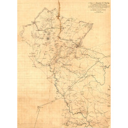 Fauquier County Virginia - Hotchkiss 1863