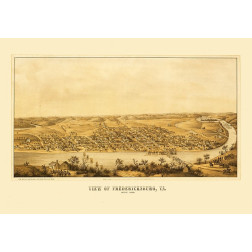 Fredericksburg Virginia - Sachse 1863