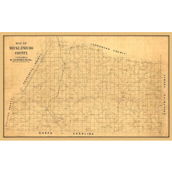 Macklenburg County Virginia -  Hotchkiss 1860