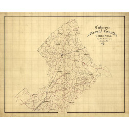 Orange County Virginia - Hotchkiss 1867