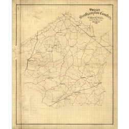 Sussex County Virginia - Hotchkiss 1867