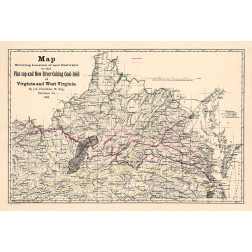 Virginia West Virginia - Hotchkiss 1888