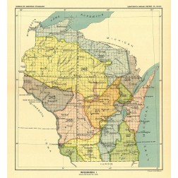 Wisconsin - Lake Superior - Hoen 1896