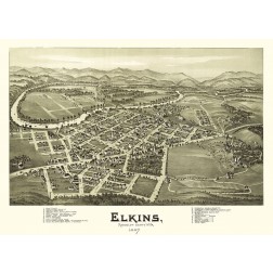 Elkins West Virginia - Fowler 1897