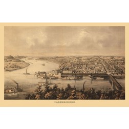Parkersburg West Virginia - Hoen 1861