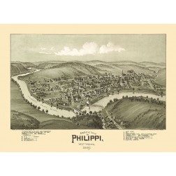 Phillippi West Virginia - Fowler 1897