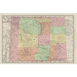 Wyoming - Rand McNally 1903