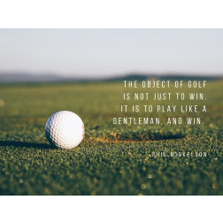 Phil Mickelson Quote: The Object of Golf