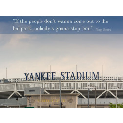 Yogi Berra Quote: Ballpark