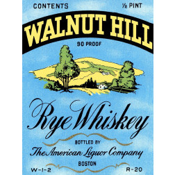 Walnut Hill Rye Whiskey