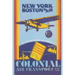Colonial Air Transport - New York to Boston by Air