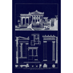 The Erechtheum at Athens (Blueprint)