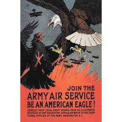 WWI: Join the Army Air Service: Be an American Eagle!