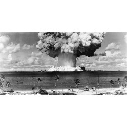 Bikini Atoll - Operation Crossroads Baker Detonation - July 25, 1946: DBCR-T1-318-Exp #6 AF434-4