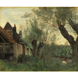 Willows and Farmhouse at Sainte-Catherine-les-Arras