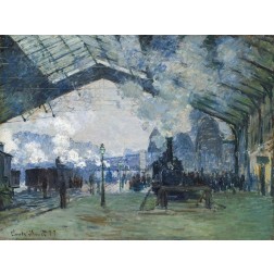 Arrival of the Normandy Train, Gare Saint-Lazare 1877