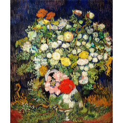 Bouquet of Flowers in a Vase (1890)