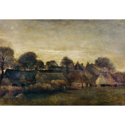 Farming Village at Twilight (1884)