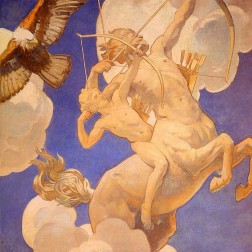 Chiron and Achilles 1921