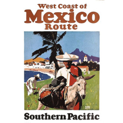 West Coast of Mexico Route, Southern Pacific