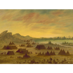 An Apachee Village, 1855-1869