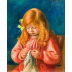Jean Renoir Sewing 1900