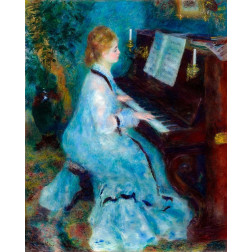 Woman at the Piano 1876