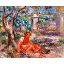 Girl at the Foot of a Tree 1914