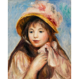 Girl with Pink Bonnet 1894