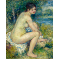 Nude Woman in a landscape 1883