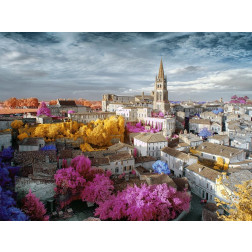 Surreal Vision of Saint-Emilion - Infrared Photography 