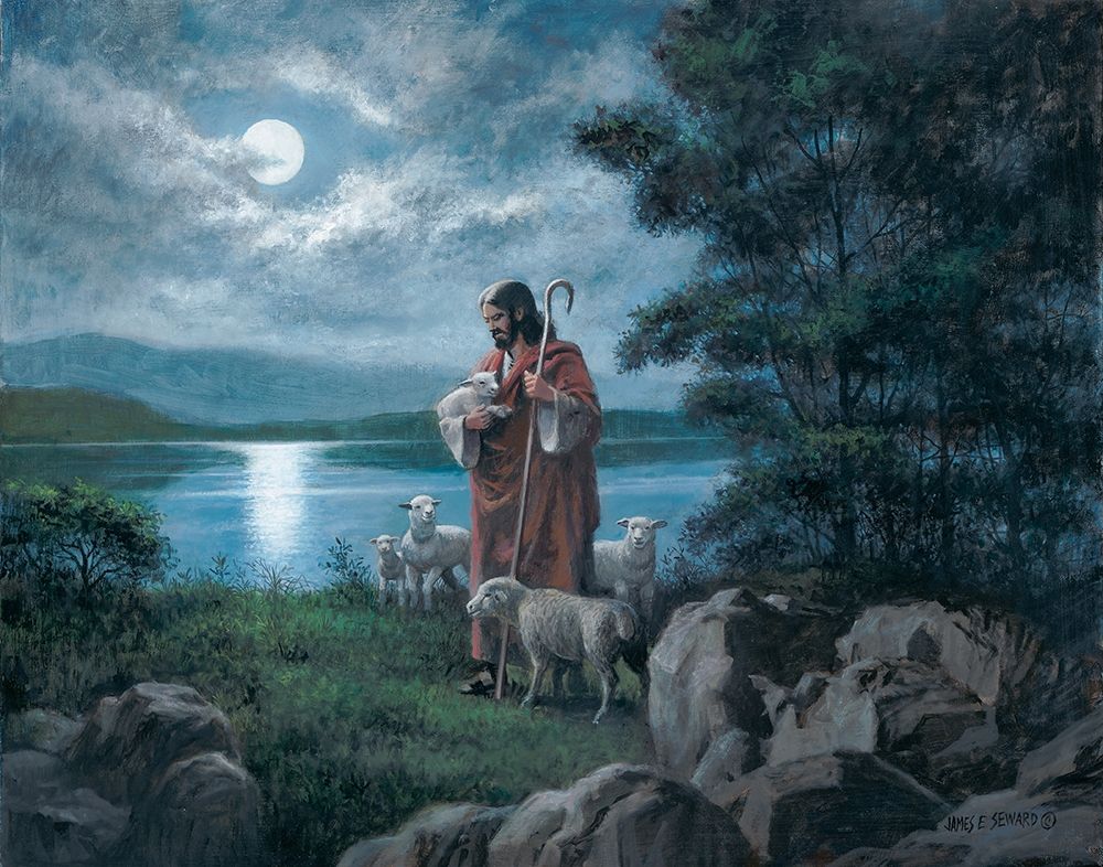 Читать волчий пастырь 4. Господь Пастырь. Господь Пастырь мой. Картины на Библейские сюжеты. Христос Пастырь мой.